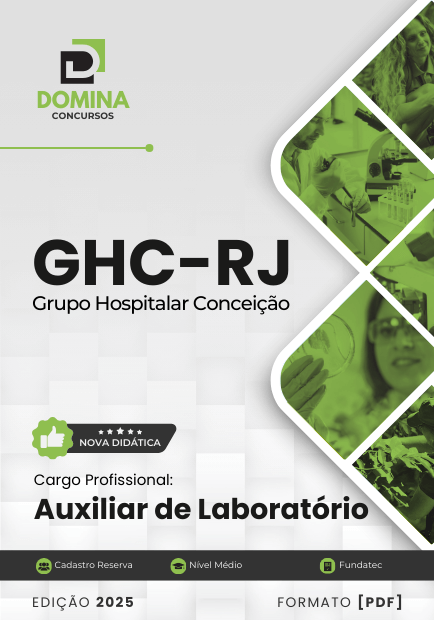 Apostila Auxiliar de Laboratório GHC RJ 2025