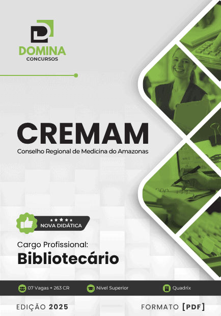 Apostila Bibliotecário CREMAM 2025