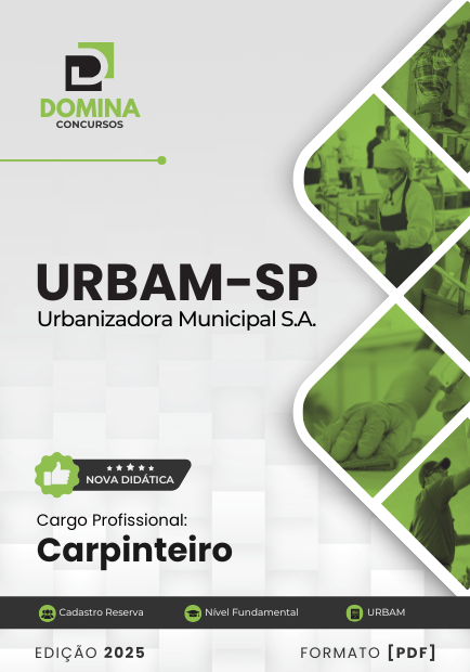 Apostila Carpinteiro URBAM SP 2025