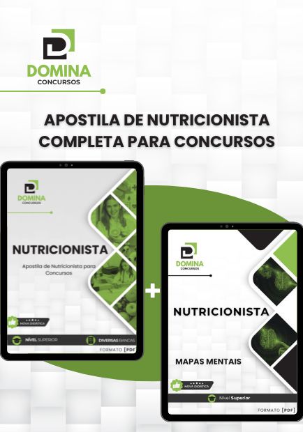 Apostila de Nutricionista Completa para Concursos