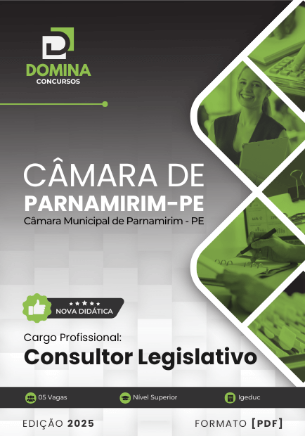Apostila Consultor Legislativo Câmara Parnamirim PE 2025