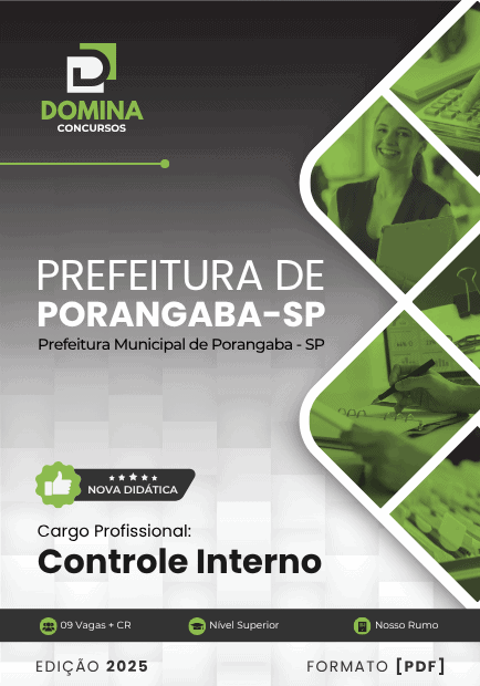 Apostila Controle Interno Porangaba SP 2025