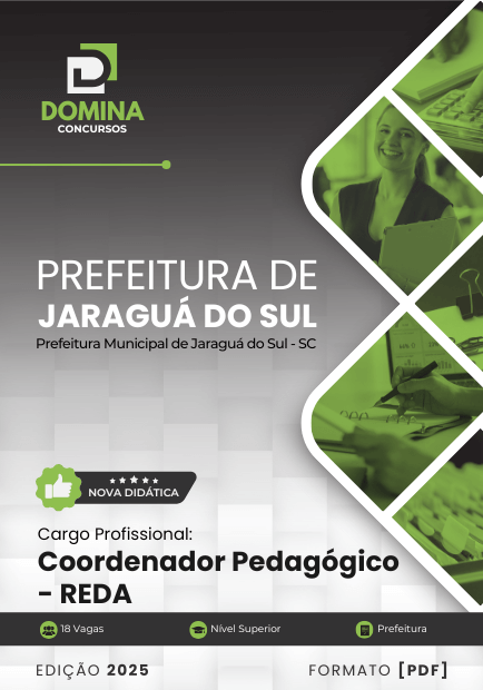 Apostila Coordenador Pedagógico REDA Jaraguá do Sul SC 2025