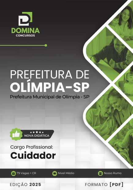 Apostila Cuidador Olímpia SP 2025