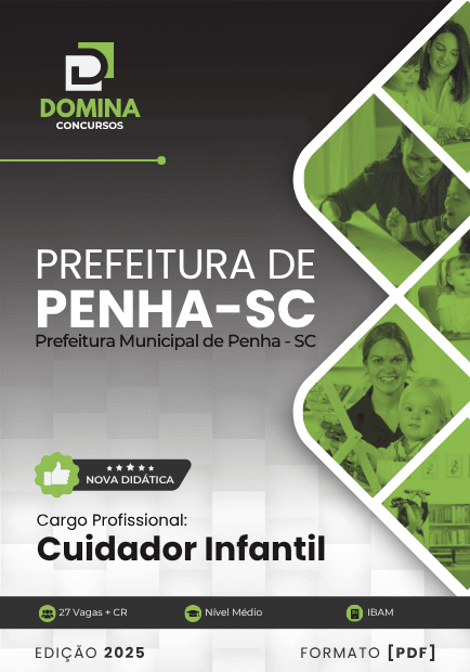 Apostila Cuidador Infantil Penha SC 2025