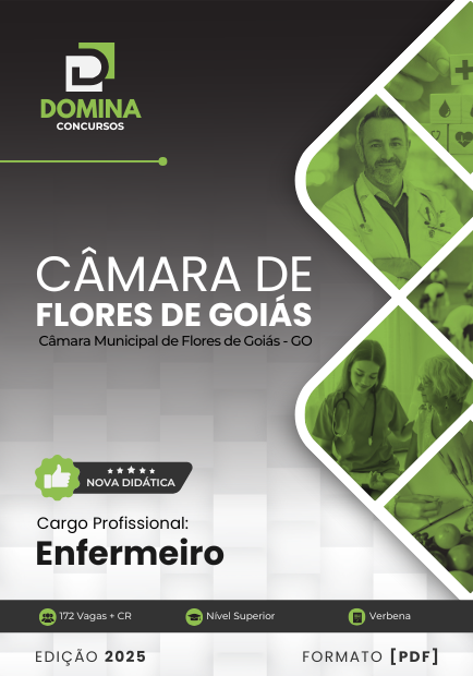 Apostila Enfermeiro Prefeitura Flores de Goiás GO 2025