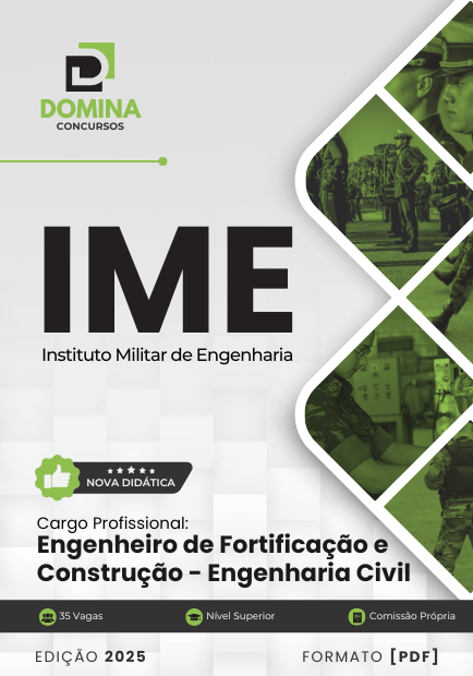 Apostila Engenheiro de Fortificação e Construção IME 2025