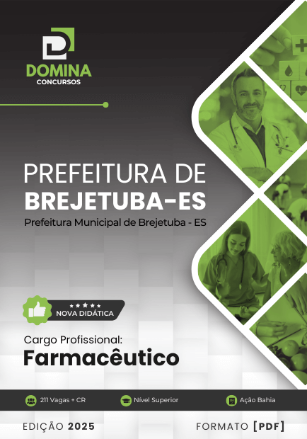 Apostila Farmacêutico Brejetuba ES 2025