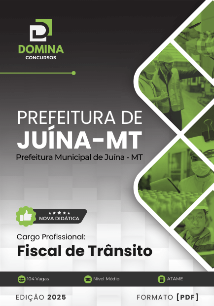 Apostila Fiscal de Trânsito Juína MT 2025