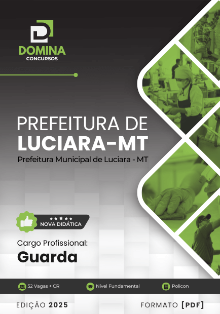 Apostila Guarda Luciara MT 2025
