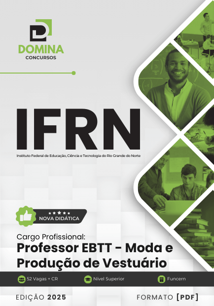 Apostila Professor Moda e Produção de Vestuário IFRN 2025