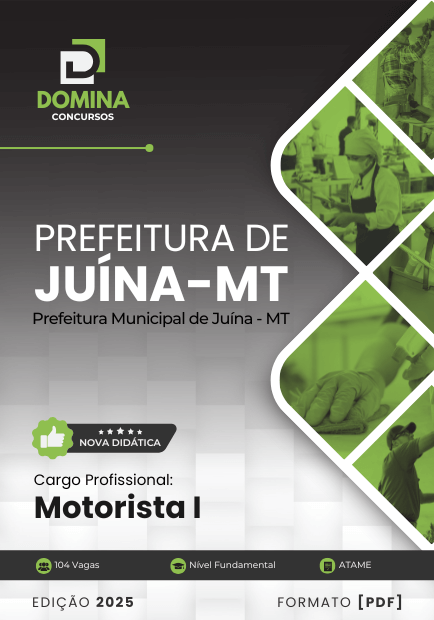 Apostila Motorista Juína MT 2025