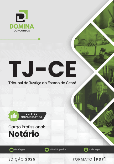 Apostila Notário TJ CE 2025