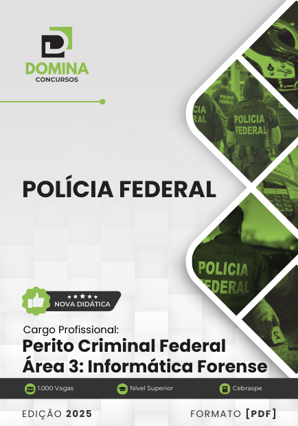 Apostila Perito Criminal Área Informática Forense Polícia Federal 2025
