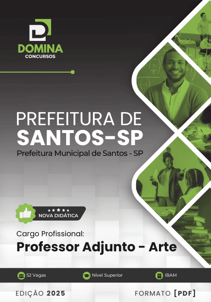Apostila Professor de Arte Santos SP 2025