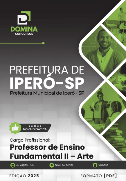 Apostila Professor de Arte Iperó SP 2025