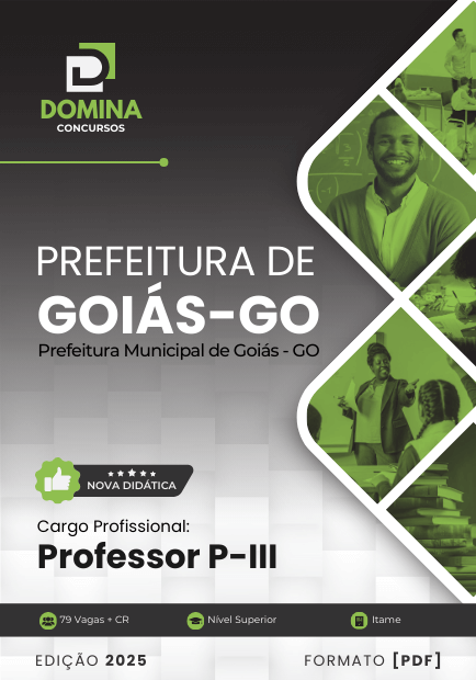 Apostila Professor Goiás GO 2025