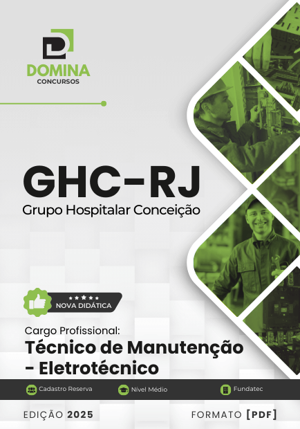 Apostila Técnico de Manutenção Eletrotécnico GHC RJ 2025