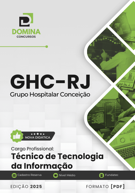 Apostila Técnico de Tecnologia da Informação GHC RJ 2025