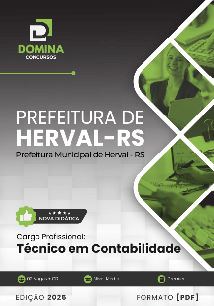Apostila Técnico em Contabilidade Herval RS 2025