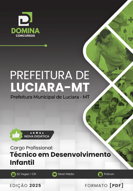 Apostila Técnico em Desenvolvimento Infantil Luciara MT 2025