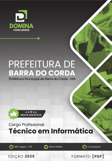Apostila Técnico em Informática Barra do Corda MA 2025
