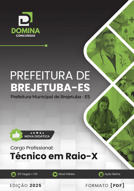 Apostila Técnico em Raio X Brejetuba ES 2025