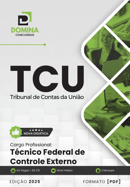 Apostila Técnico Federal de Controle Externo TCU 2025