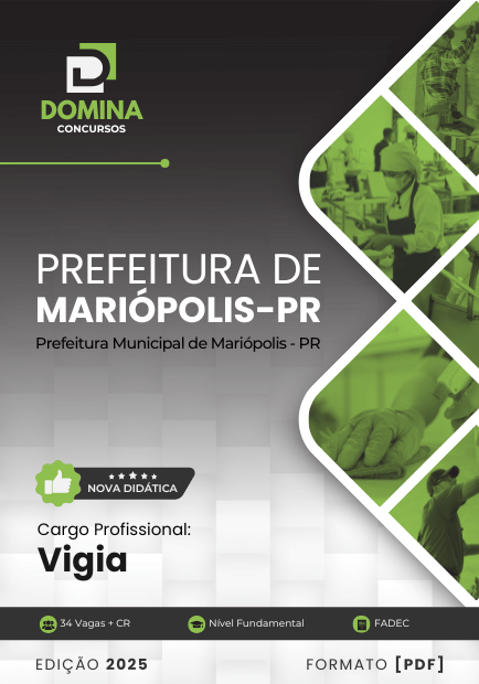 Apostila Vigia Mariópolis PR 2025