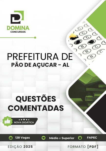 150 Questões Comentadas Pão de Açúcar AL 2025