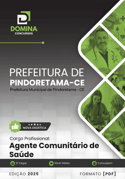Apostila Agente Comunitário de Saúde Pindoretama CE 2025