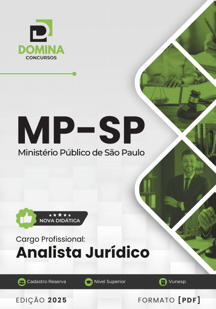 Apostila Analista Jurídico MP SP 2025