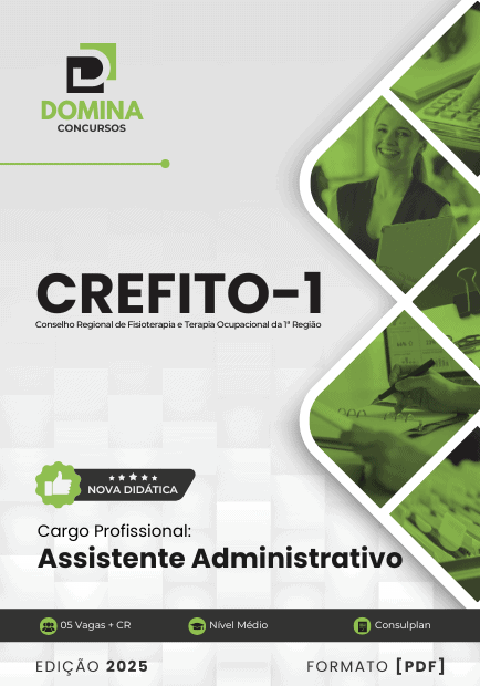 Apostila Assistente Administrativo CREFITO 1 2025