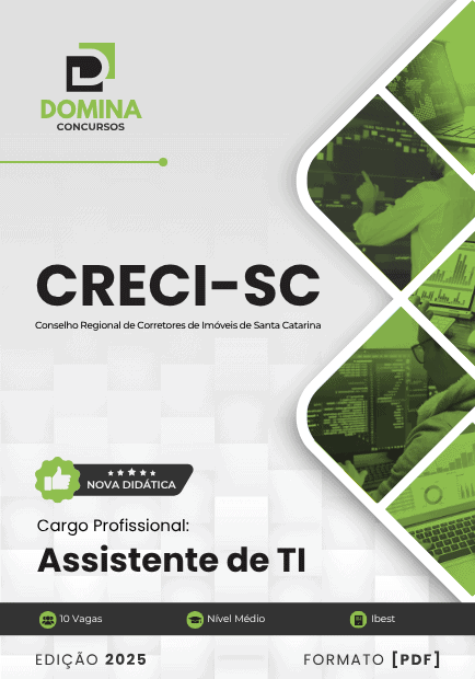 Apostila Assistente de TI CRECI SC 2025