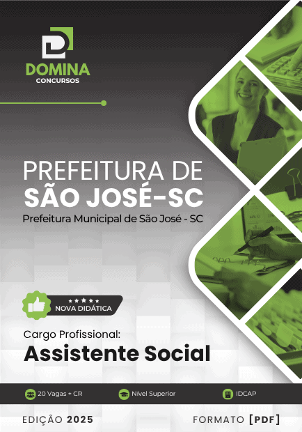 Apostila Assistente Social São José SC 2025