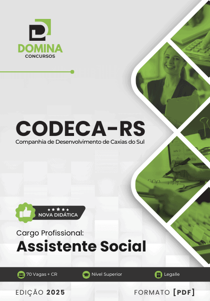 Apostila Assistente Social CODECA RS 2025