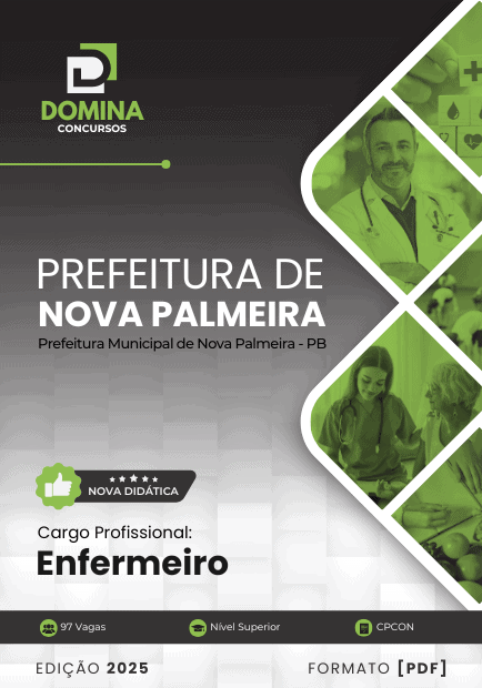 Apostila Enfermeiro Nova Palmeira PB 2025