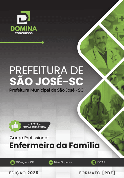 Apostila Enfermeiro da Família São José SC 2025