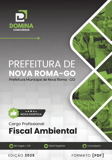 Apostila Fiscal Ambiental Nova Roma GO 2025
