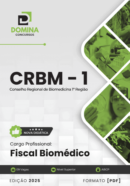 Apostila Fiscal Biomédico CRBM 1 Região 2025