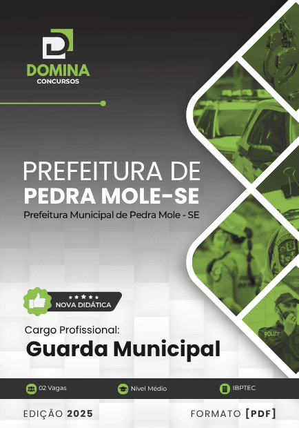 Apostila Guarda Municipal Pedra Mole SE 2025