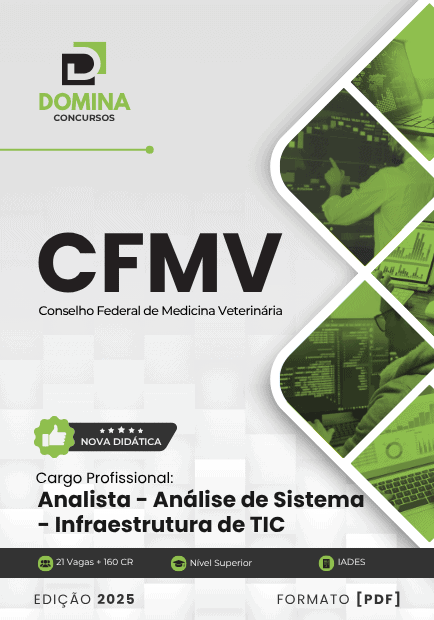 Apostila Analista Desenvolvimento de Sistema CFMV 2025