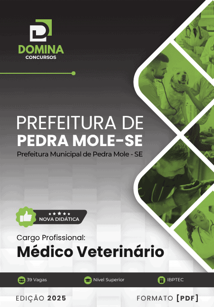 Apostila Médico Veterinário Pedra Mole SE 2025