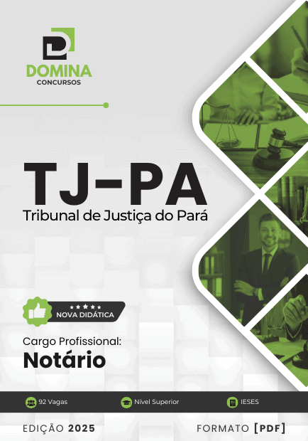 Apostila Notário TJ PA 2025