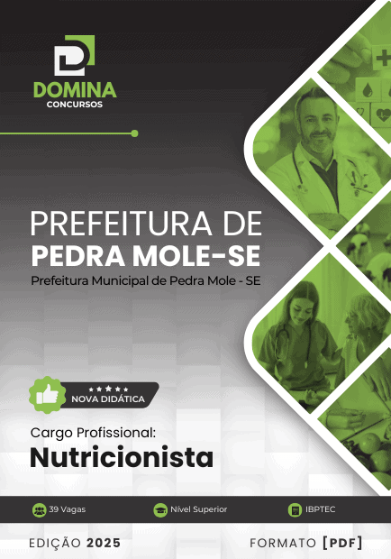 Apostila Nutricionista Pedra Mole SE 2025