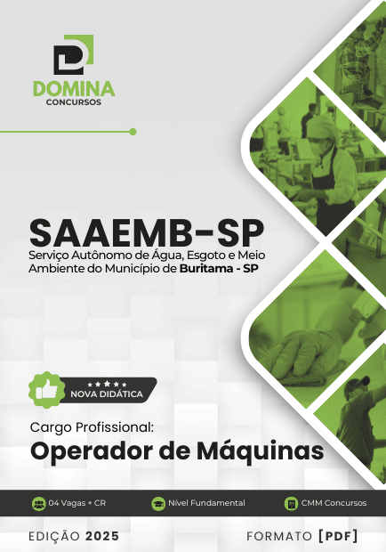 Apostila Agente Administrativo SAAE Buritama SP 2025