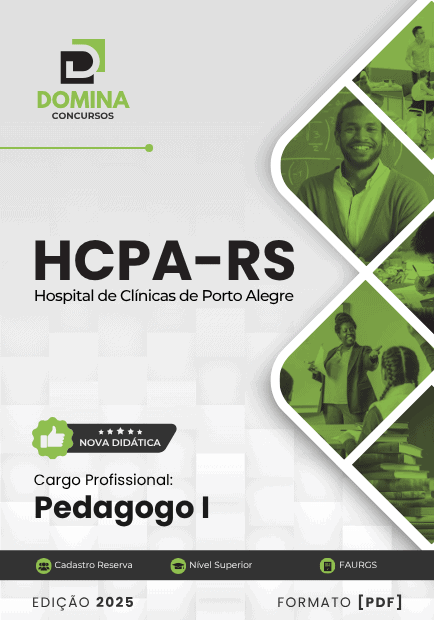Apostila Pedagogo HCPA RS 2025