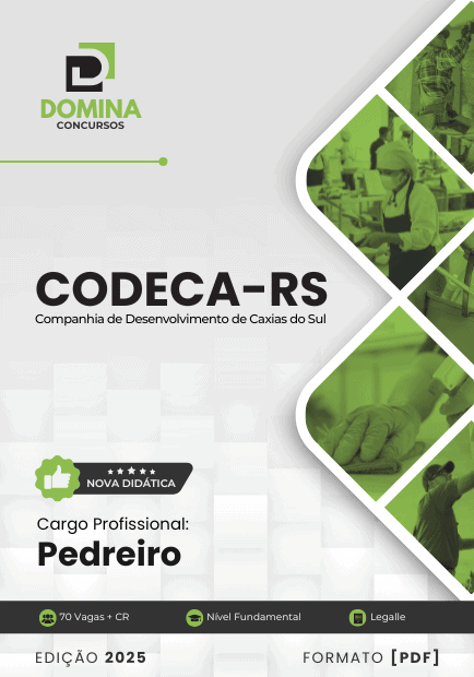 Apostila Pedreiro CODECA RS 2025