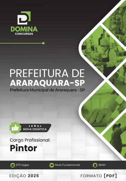 Apostila Pintor Araraquara SP 2025