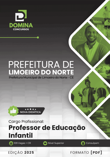 Apostila Professor de Educação Infantil Limoeiro do Norte CE 2025
